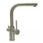 Смеситель Florentina Кристалл SS (нерж. сталь)