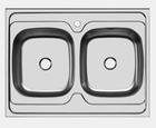 Мойка кухонная Ukinox Стандарт STM 800.600 20--6C 3C