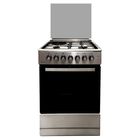 Плита комбинированная De Luxe 606031.00гэ-005 кр (нерж. сталь)