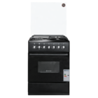 Плита комбинированная De Luxe 606031.00гэ-003 (черный)