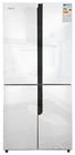 Холодильник Ginzzu NFK-500 (белое стекло)