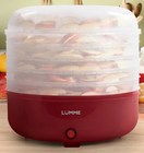 Сушилка для овощей и фруктов Lumme LFD-105PP (бордовый гранат)