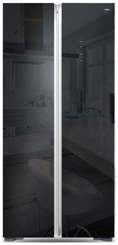 Холодильник Ginzzu NFK-460 (черный)