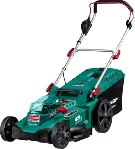 Газонокосилка Зубр ГКЛ-4336 (без АКБ)