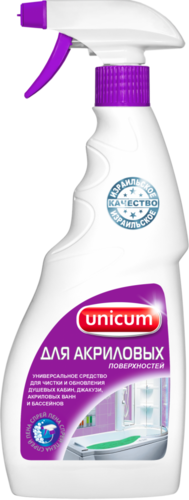 Аксессуар Unicum средство для чистки акриловых ванн и душевых кабин (набор)