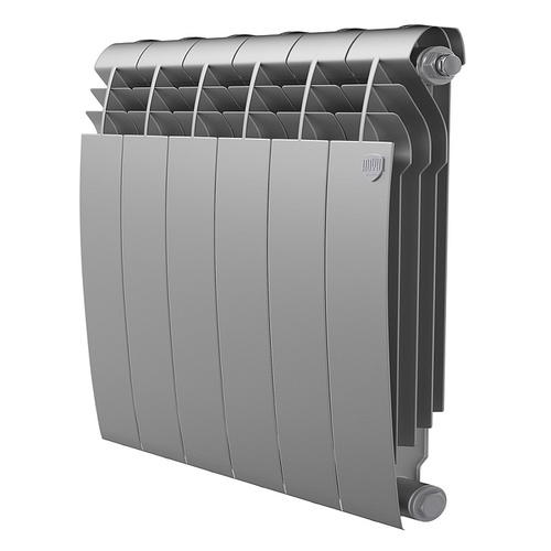 Радиатор отопления Royal Thermo BiLiner 500 Silver Satin 6 секций
