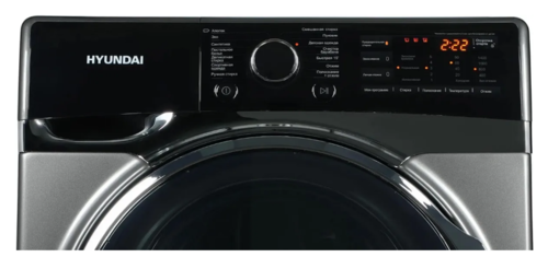 Стиральная машина Hyundai WFE8408 (dark gray)