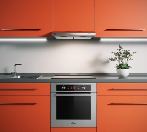 Вытяжка плоская Krona Jessica slim 600 (metallic/push button)