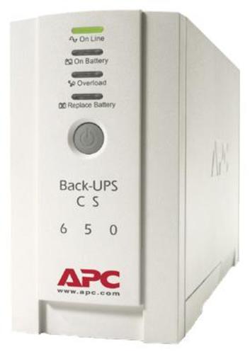 Источник бесперебойного питания APC Back-UPS CS 650VA /BK650EI/