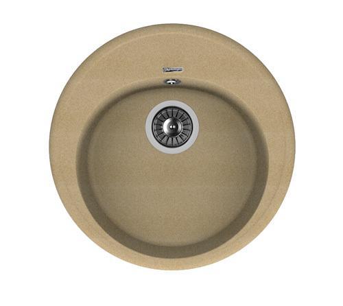 Мойка кухонная Florentina Лотос 510 (бежевый)