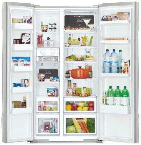 Холодильник Hitachi R-S702 PU2GS (серебристое стекло)