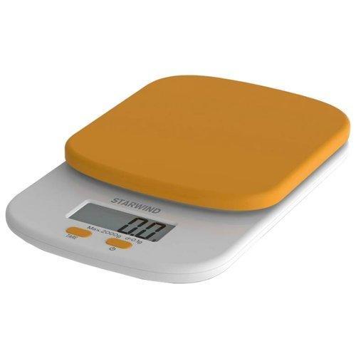 Весы кухонные Starwind SSK 2158 (оранжевый)