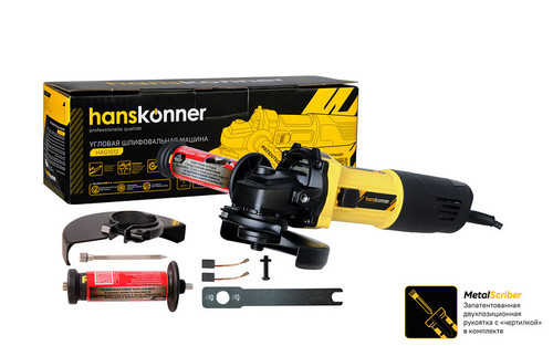 Угловая шлифовальная машина Hanskonner HAG1012
