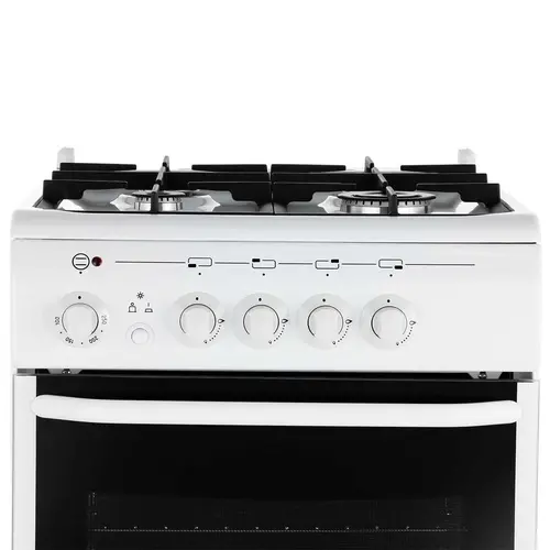 Плита комбинированная De Luxe 506040.01гэ кр (белый)