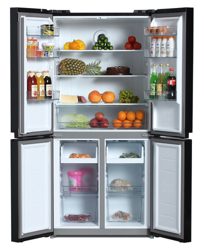 Холодильник Hyundai CM5005F (черное стекло)