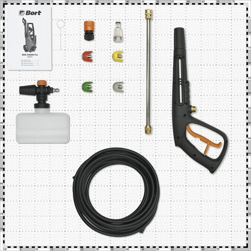 Мойка высокого давления Bort BHR-2000M-Pro