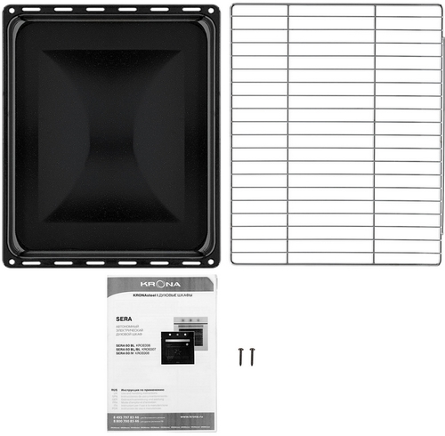 Встраиваемый духовой шкаф Krona Sera 60 BL