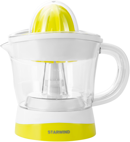 Соковыжималка Starwind SJ 1121 (желтый/прозрачный)