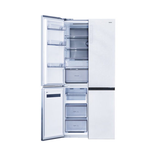 Холодильник Centek CT-1746 NF (white glass)