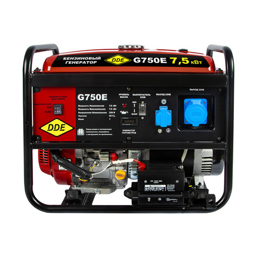 Бензиновый генератор DDE G750E