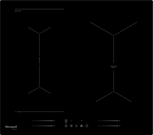 Электрическая варочная панель Weissgauff HI 643 BY