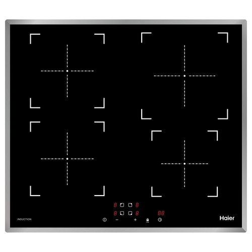 Электрическая варочная панель Haier HHY-Y64NFB (черный)