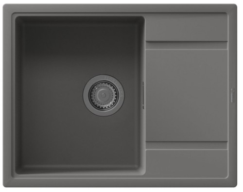 Мойка кухонная Florentina Эстель 650 (серый шелк, FS)
