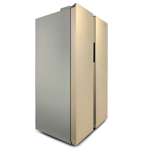 Холодильник Ginzzu NFK-615 (золотистый)