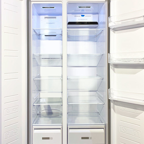 Холодильник Ginzzu NFK-615 (золотистый)