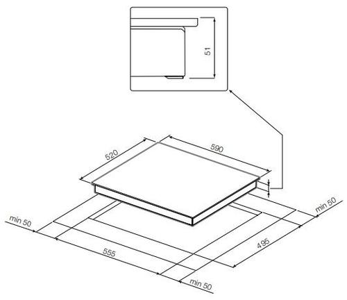 Электрическая варочная панель Graude EK 60.0 C