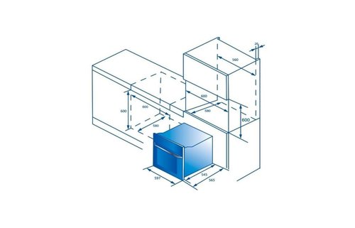 Встраиваемый духовой шкаф Haier HOQ-K2ANN3GB