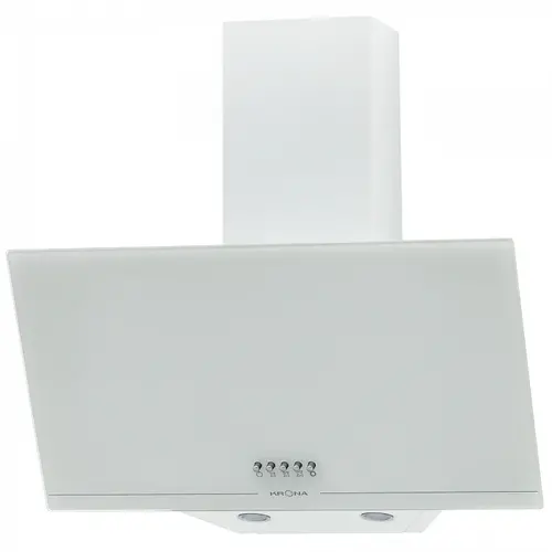 Вытяжка наклонная Krona Jina 600 (white/push button)