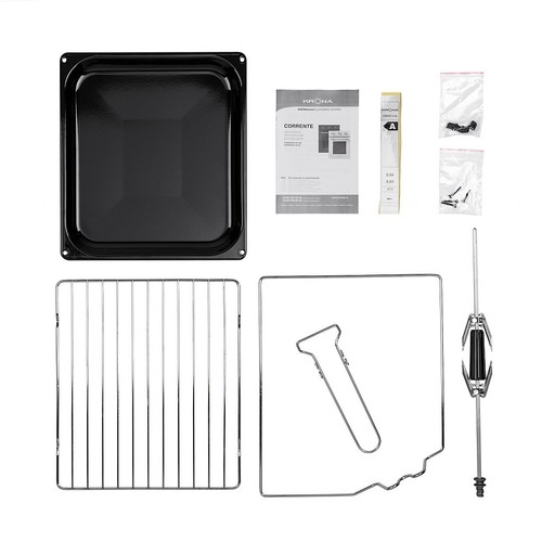 Встраиваемый духовой шкаф Krona Corrente 45 BL