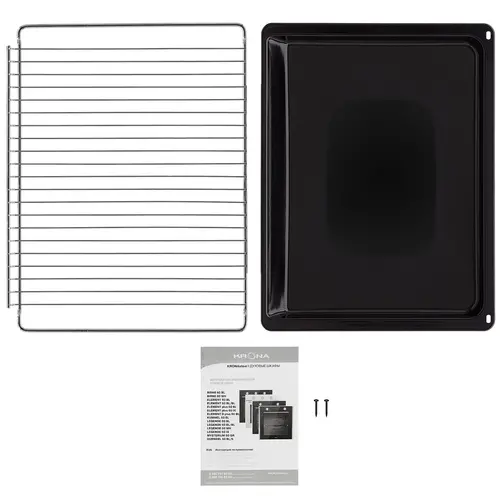 Встраиваемый духовой шкаф Krona Element 60 BL/BL