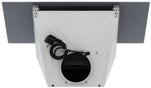 Вытяжка наклонная Krona Jina 600 (white/push button)