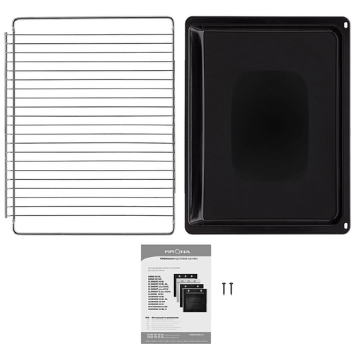 Встраиваемый духовой шкаф Krona Legende 60 BL/BL