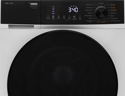 Стиральная машина Krona Rhene Max White 1400 9K WM