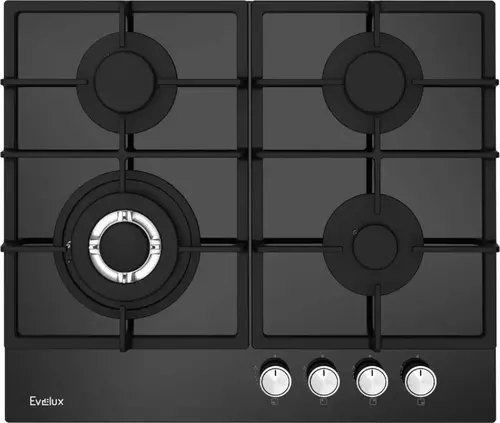 Газовая варочная панель Evelux HEG 655 BG