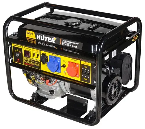 Бензиновый генератор Huter DY9500LX-3 PRO