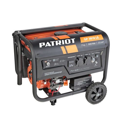 Бензиновый генератор Patriot GP 3810LE
