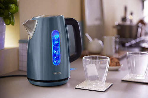 Чайник Philips HD9358/11 (синий металлик)
