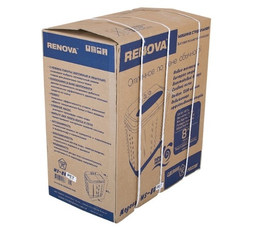 Стиральная машина Renova WS-80PET