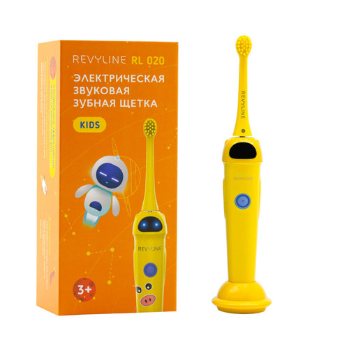 Зубная щетка Revyline RL 020 (желтый)