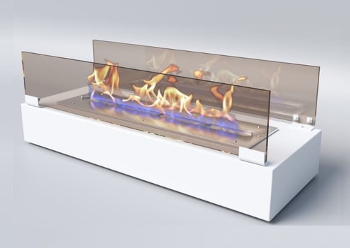 Биокамин Русский огонь Марс (белый)