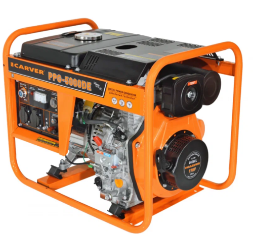 Дизельный генератор Carver PPG-5000DE