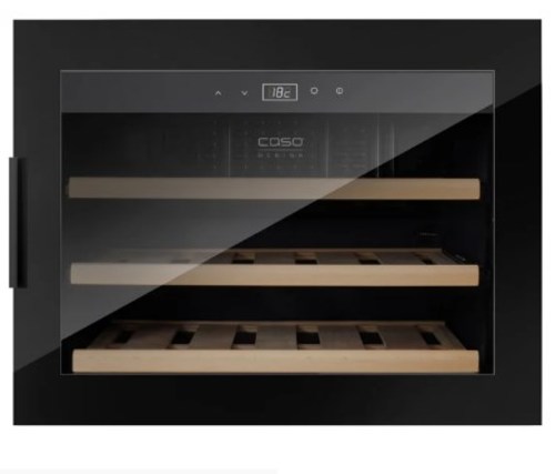 Встраиваемый винный шкаф Caso WineSafe 18 EB (black)