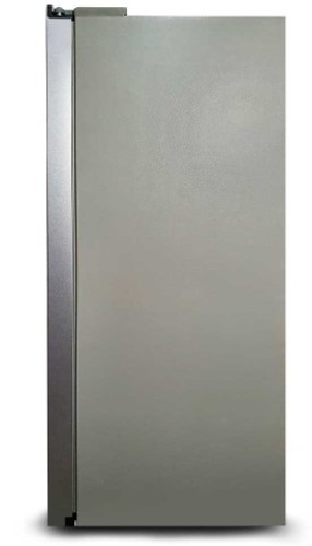 Холодильник Ginzzu NFK-615 (серебристый)