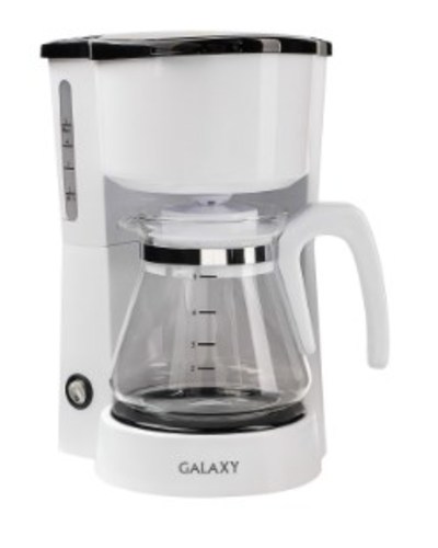 Кофеварка Galaxy GL 0709 (белый)