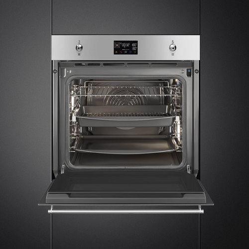 Встраиваемый духовой шкаф Smeg SOP6302S2PX