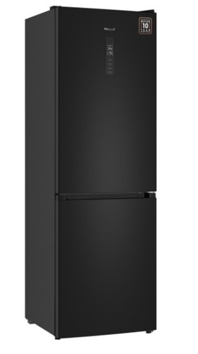 Холодильник Weissgauff WRK 185 Total NoFrost Inverter Black Inox